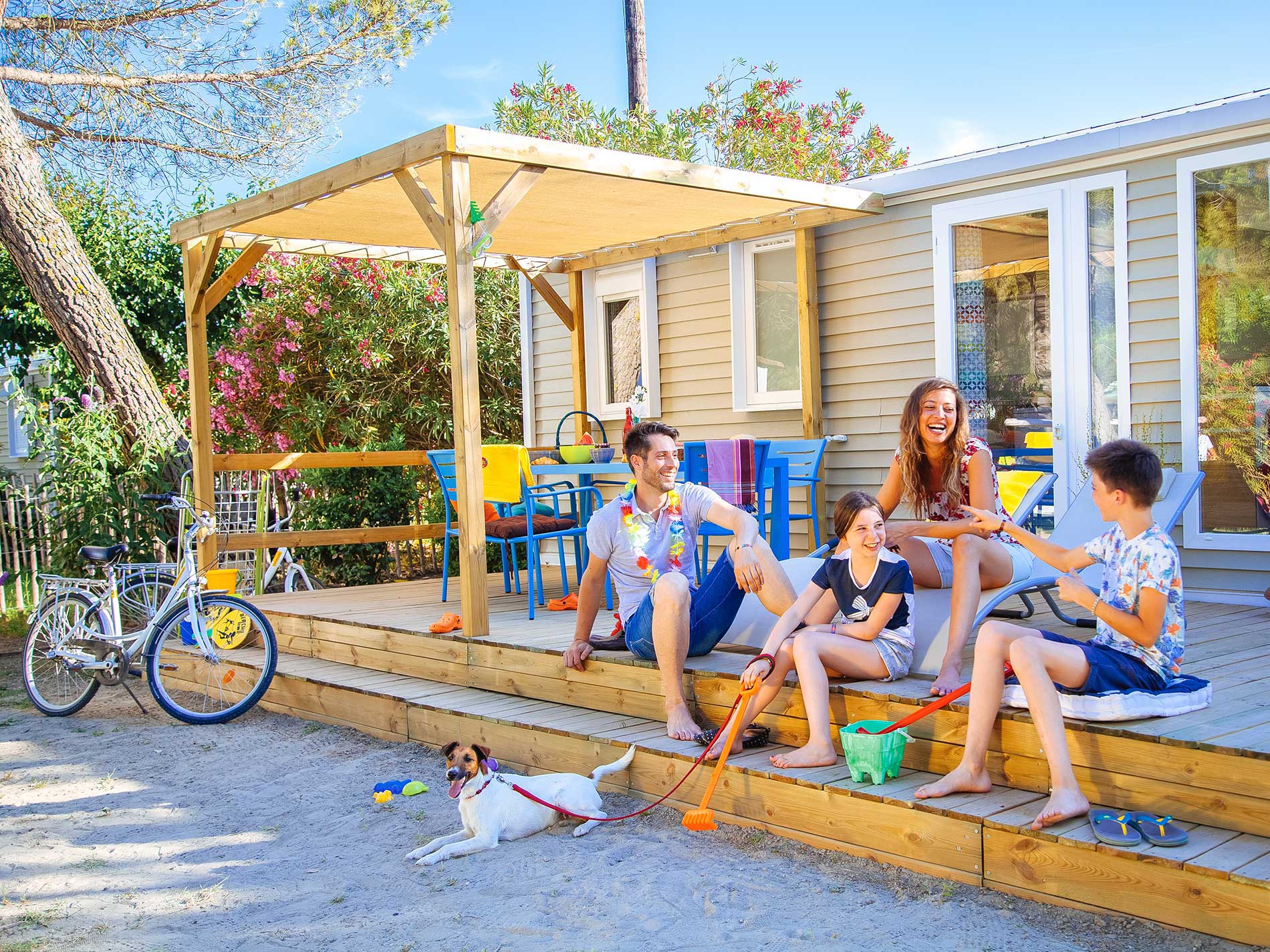 Votre camping familial à La Roque-sur-Cèze accueille vos animaux de compagnie ! 🐾
